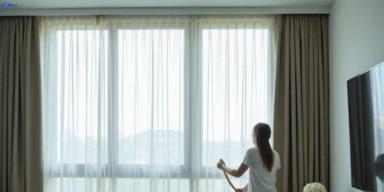 Delicate sheer drape cleaning chifley-nsw Matty Curtain Cleaning